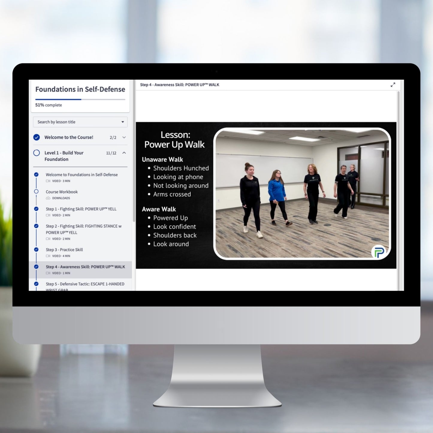 Foundations in Self-Defense Online Course