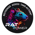 RAT Power Logo with the words Recognize Assess Take-Action