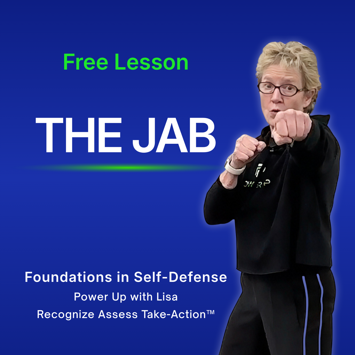 The Jab Self-Defense move free lesson course cover